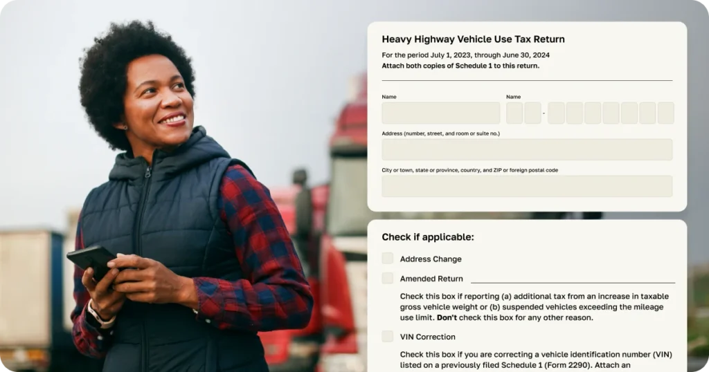 heavy vehicle use tax return