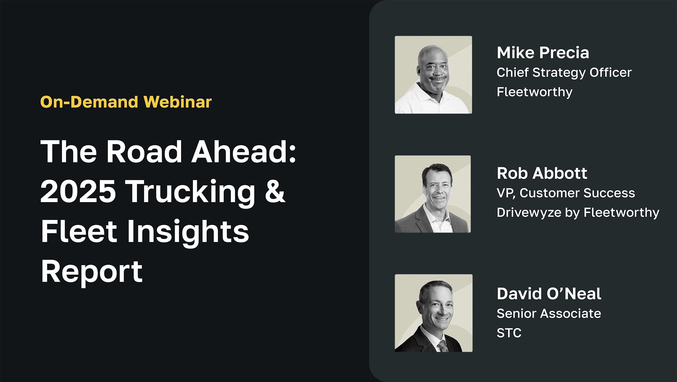 The Road Ahead: 2025 Trucking & Fleet Insights Report.